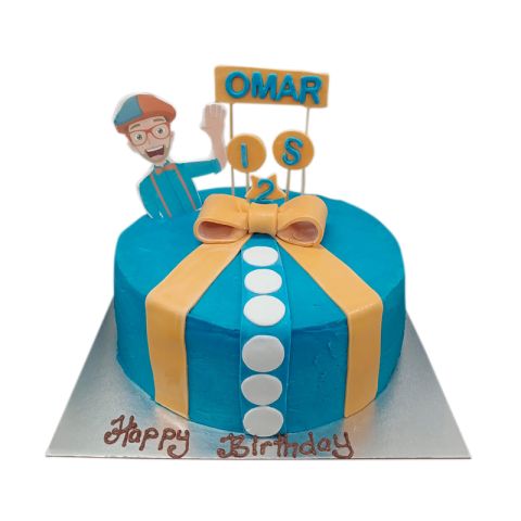 Blippi Birthday Cake