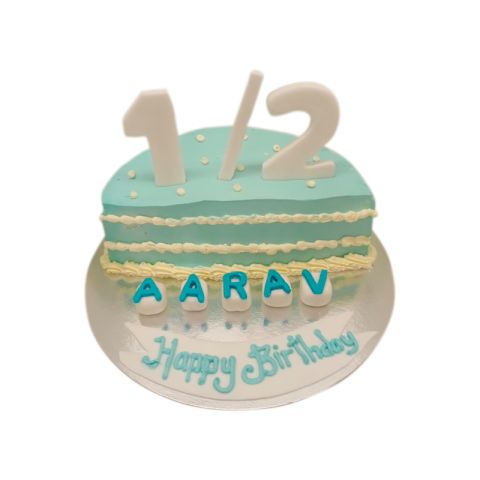 Half Birthday Cake