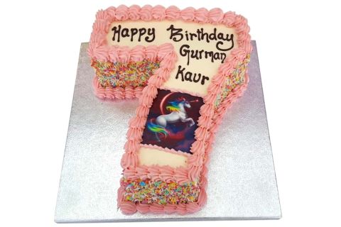 Number 7 Cake