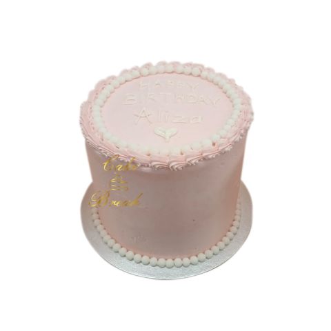 (R143) Pink Pearl Cake 