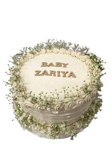 (R161 )Beige baby breath 