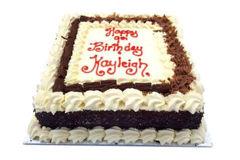 (S205) Chocolate Flake Shavings Cake