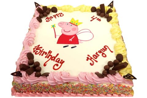 peppa pig cake