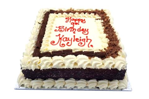 Chocolate Shavings Cake