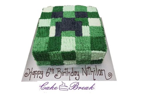 Minecraft Cake