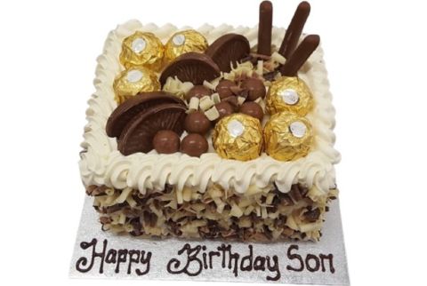 ferrero birthday cake