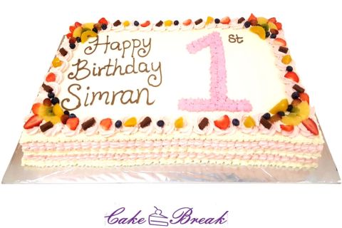 1st Birthday Cake