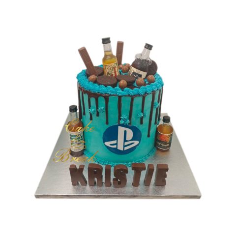 Alcohol Theme Cake