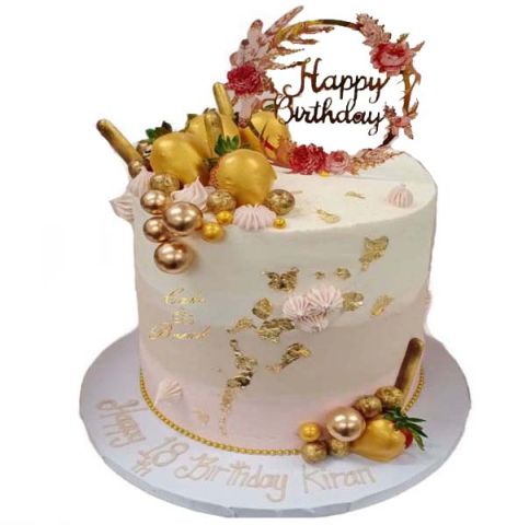 (DH26) Triple Ombre cake 