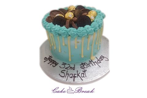 Fully Loaded Green Base Cake