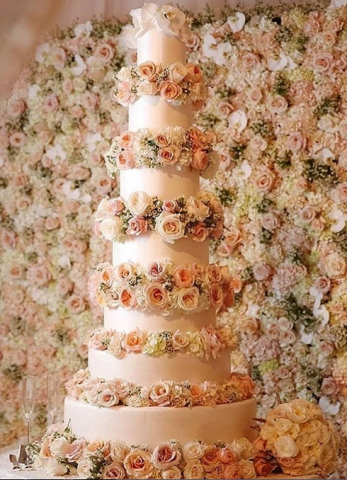 7 tier cake