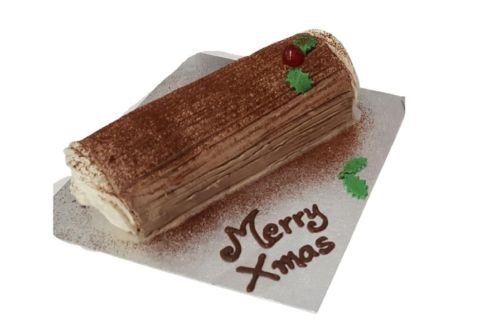 Christmas Log Cake