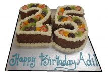 N21 Fruit Loaded Number 25 Cake Cake Break